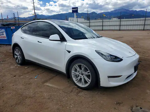 2022 TESLA MODEL Y VIN 7SAYGAEEXNF323878 фото 4