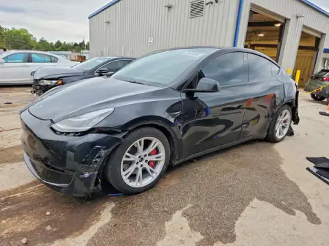 7SAYGDEE1NF345205 — 2022 Tesla Model Y, Rear end (Rear End), before-repair photos