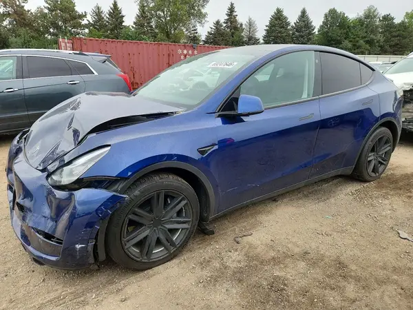 7SAYGDEE3NF317583 Tesla Model Y 2022 — повреждение Передняя часть, фото до ремонта