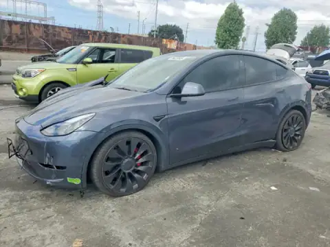 7SAYGDEF2NF405775 Tesla Model Y 2022 — повреждение ПЕРЕДНЯЯ ЧАСТЬ, фото до ремонта