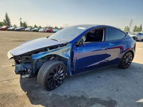 7SAYGDEF9NF501547 — 2022 Tesla Model Y, ПЕРЕДНЯЯ ЧАСТЬ (Front End), фото до ремонта
