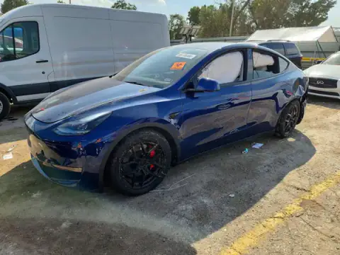 7SAYGDEF1NF381937 — 2022 Tesla Model Y, Rear end (Rear End), before-repair photos