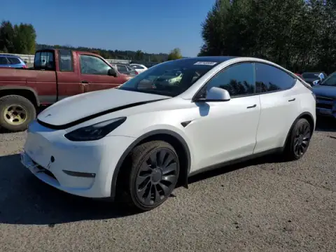 7SAYGDEF4NF539669 — 2022 Tesla Model Y, წინა ნაწილი (Front End), ფოტოები შეკეთებამდე