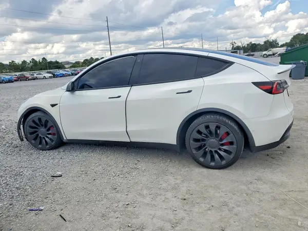 7SAYGDEF9NF374198 — 2022 Tesla Model Y, ფოტო 2, Copart, წინა ნაწილი
