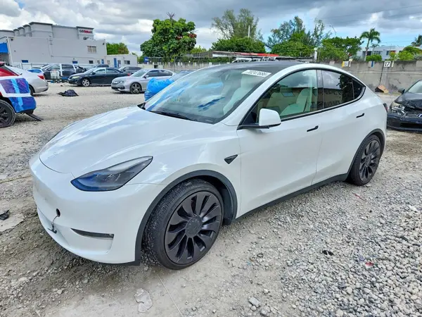 7SAYGDEF4NF322736 Tesla Model Y 2022 — повреждение Подтопление, фото до ремонта