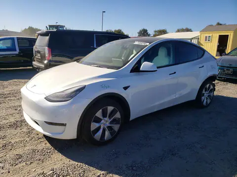 7SAYGDEE0NF355028 — 2022 Tesla Model Y, Задняя часть (Rear End), фото до ремонта