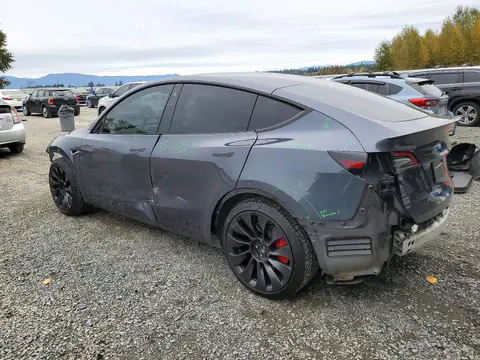 7SAYGDEF2NF544580 — 2022 Tesla Model Y, foto 2 de Copart 19.10.2026, Parte delantera