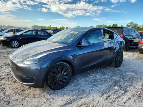 7SAYGDEFXNF536887 — 2022 Tesla Model Y, Tył, zdjęć przed naprawą