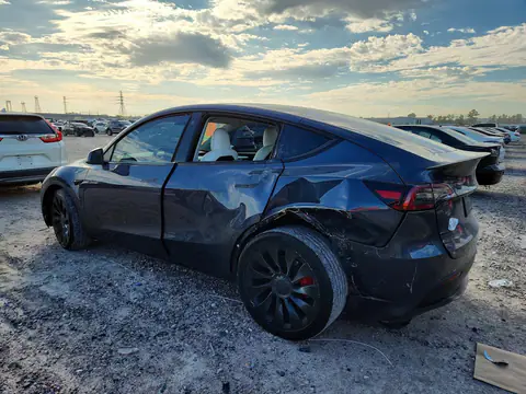 7SAYGDEFXNF536887 — 2022 Tesla Model Y, foto 2 de Copart, Parte trasera