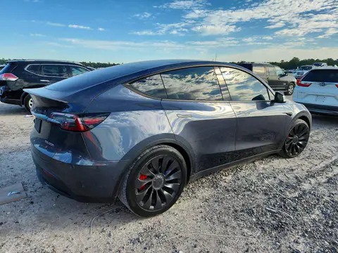 7SAYGDEFXNF536887 — 2022 Tesla Model Y, foto 3 de Copart, Parte trasera