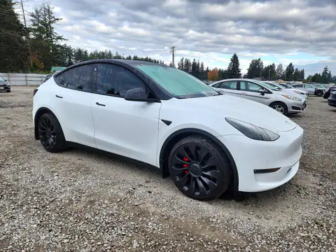 7SAYGDEF0NF545713 — 2022 Tesla Model Y, photo 4 from Copart 27.10.2026, Front end