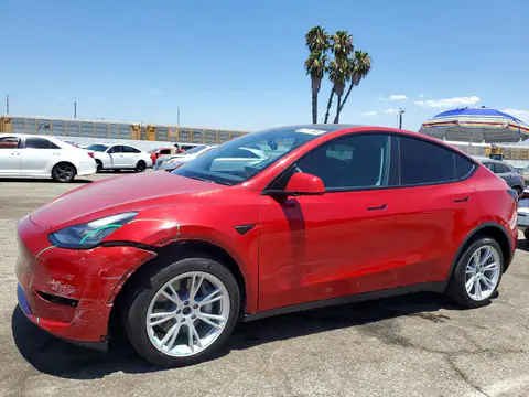 7SAYGDEE9PA027381 — 2023 Tesla Model Y, Передняя часть (Front End), фото до ремонта