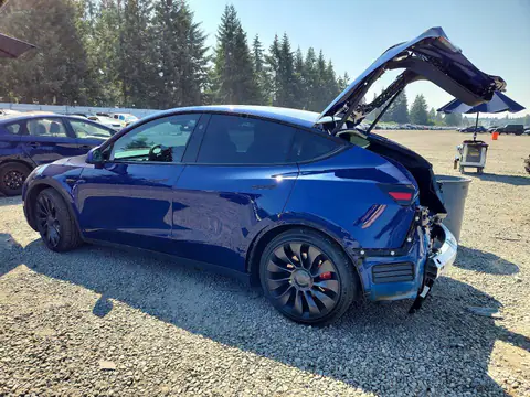 7SAYGDEF6PF917574 — 2023 Tesla Model Y, ფოტო 2, Copart 20.10.2026, უკანა ნაწილი