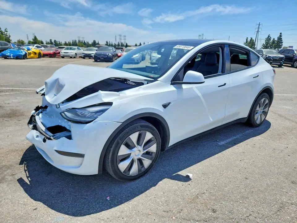 7SAYGDEE9PA141235 Tesla Model Y 2023 — пошкодження Передня частина, фото до ремонту