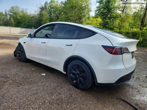 7SAYGDEE9PF589364 — 2023 Tesla Model Y, zdjęcie 2 z Copart, Przód