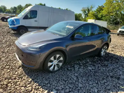 7SAYGAEE8PF674114 Tesla Model Y 2023 — Rear end damage, before-repair photo