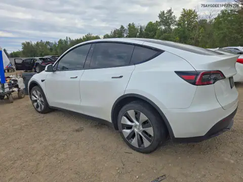 7SAYGDEE1PF779238 — 2023 Tesla Model Y, zdjęcie 2 z Copart 27.10.2026, Bok