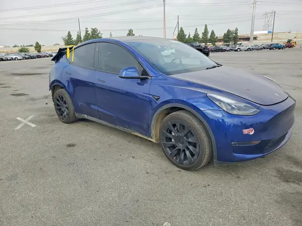 7SAYGDEE0PA168355 — 2023 Tesla Model Y, photo 4 from Copart, Rear end