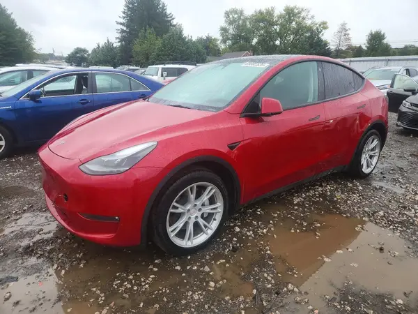 7SAYGDEE2PF661294 Tesla Model Y 2023 — uszkodzenie Tył, zdjęcie przed naprawą
