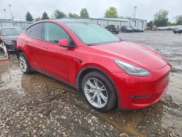 7SAYGDEE2PF661294 — 2023 Tesla Model Y, zdjęcie 4 z Copart 12.10.2026, Tył