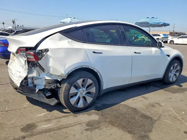 7SAYGAEE9PF851379 — 2023 Tesla Model Y, photo 3 from Copart, Rear end