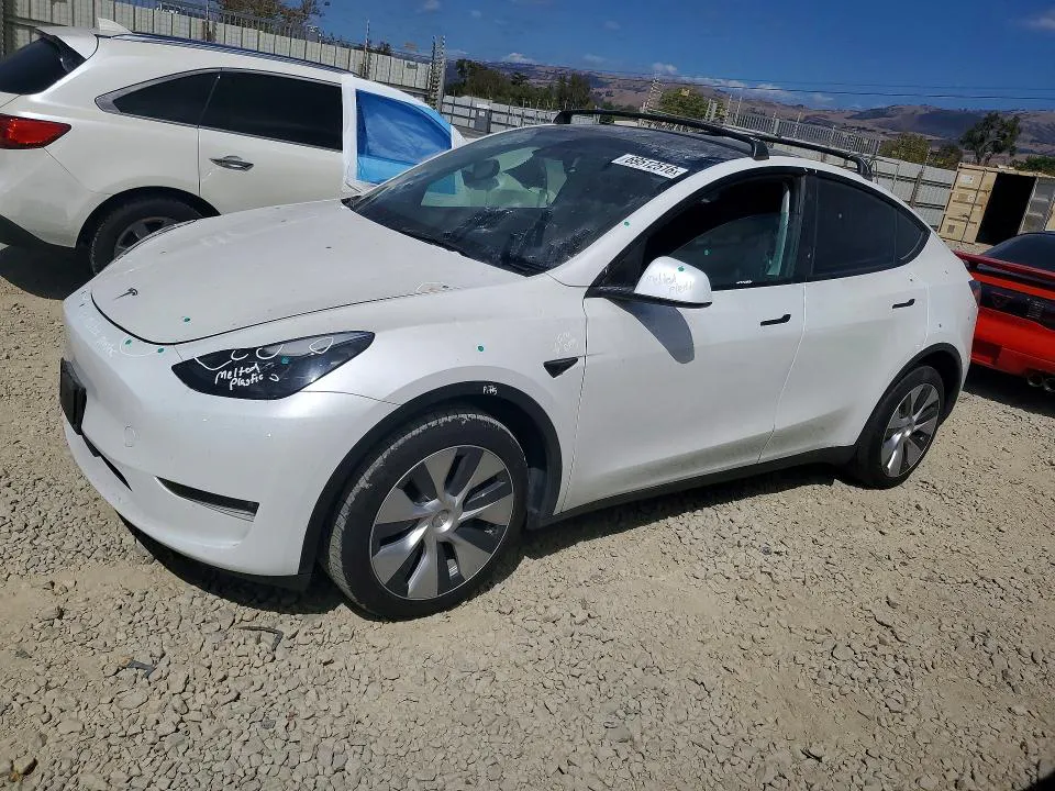 2023 Tesla Model Y VIN 7SAYGDEE4PF744256 фото 1