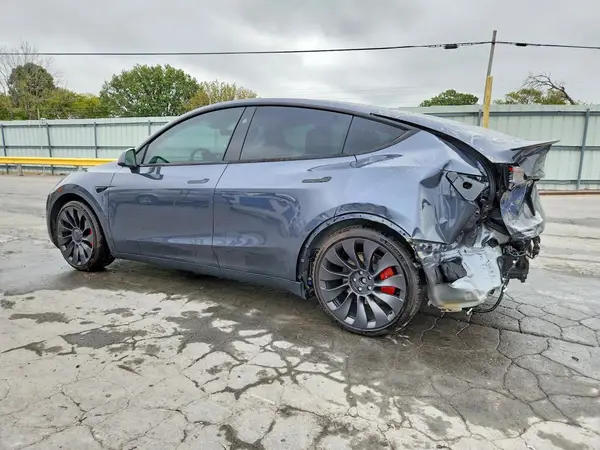 7SAYGDEF5PF945494 — 2023 Tesla Model Y, zdjęcie 2 z Copart, Tył