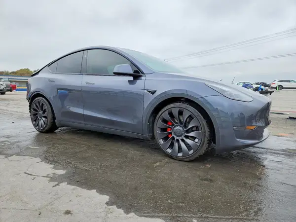 7SAYGDEF5PF945494 — 2023 Tesla Model Y, zdjęcie 4 z Copart, Tył