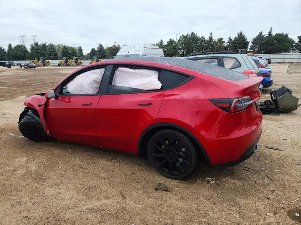 7SAYGAEE6PF865191 — 2023 Tesla Model Y, photo 2 from Copart, Front end