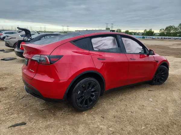 7SAYGAEE6PF865191 — 2023 Tesla Model Y, photo 3 from Copart, Front end