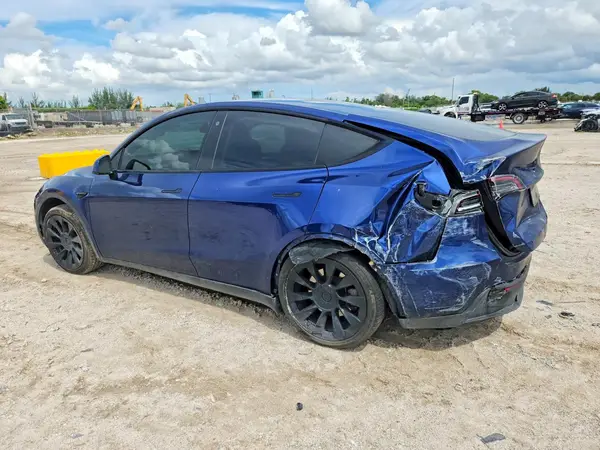 7SAYGDEE5PA100262 — 2023 Tesla Model Y, photo 2 from Copart, Rear end