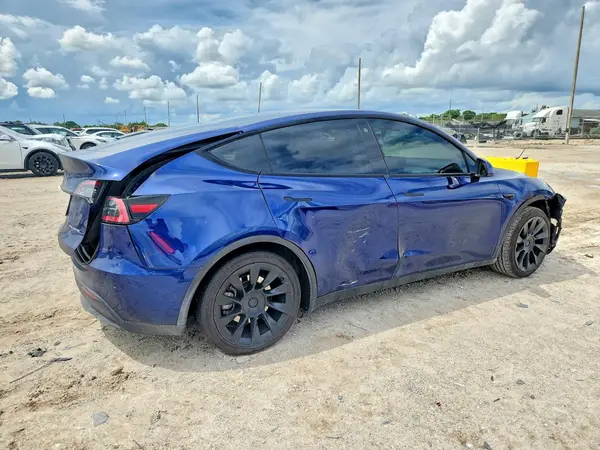 7SAYGDEE5PA100262 — 2023 Tesla Model Y, photo 3 from Copart, Rear end