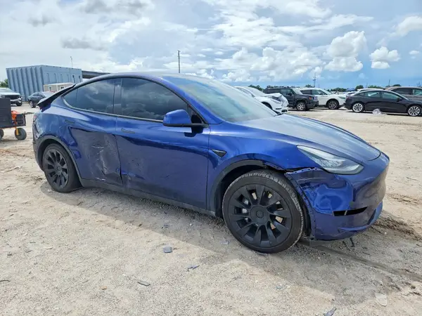 7SAYGDEE5PA100262 — 2023 Tesla Model Y, photo 4 from Copart, Rear end