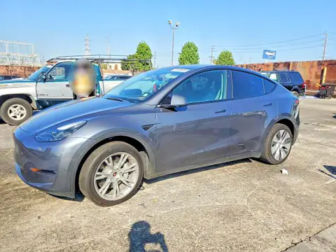 7SAYGDEF2PA048534 — 2023 Tesla Model Y, БОКОВАЯ ЧАСТЬ (Side), фото до ремонта