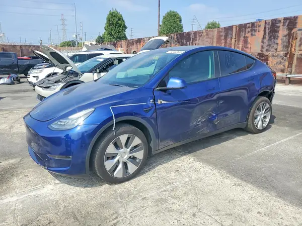 7SAYGDEE4PA082062 Tesla Model Y 2023 — повреждение Задняя часть, фото до ремонта