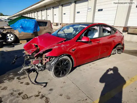 7SAYGDEE0PF757571 Tesla Model Y 2023 — daño Daños en todo el vehículo, foto antes de reparar