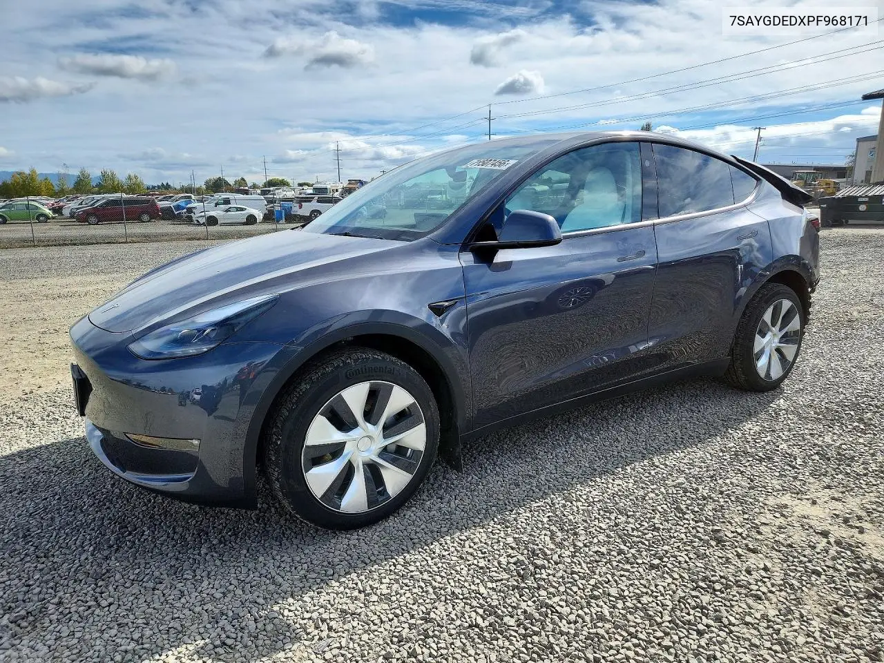 2023 Tesla Model Y VIN 7SAYGDEDXPF968171 фото 1