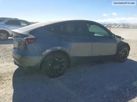 2023 Tesla Model Y VIN 7SAYGDEE3PF761484 фото 3