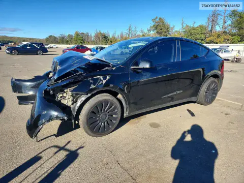 2023 Tesla Model Y VIN 7SAYGDEE9PA184652 фото 1