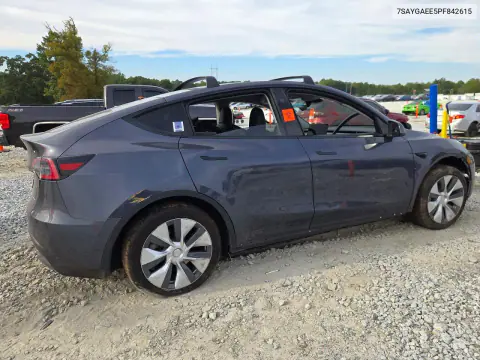 2023 Tesla Model Y VIN 7SAYGAEE5PF842615 фото 3