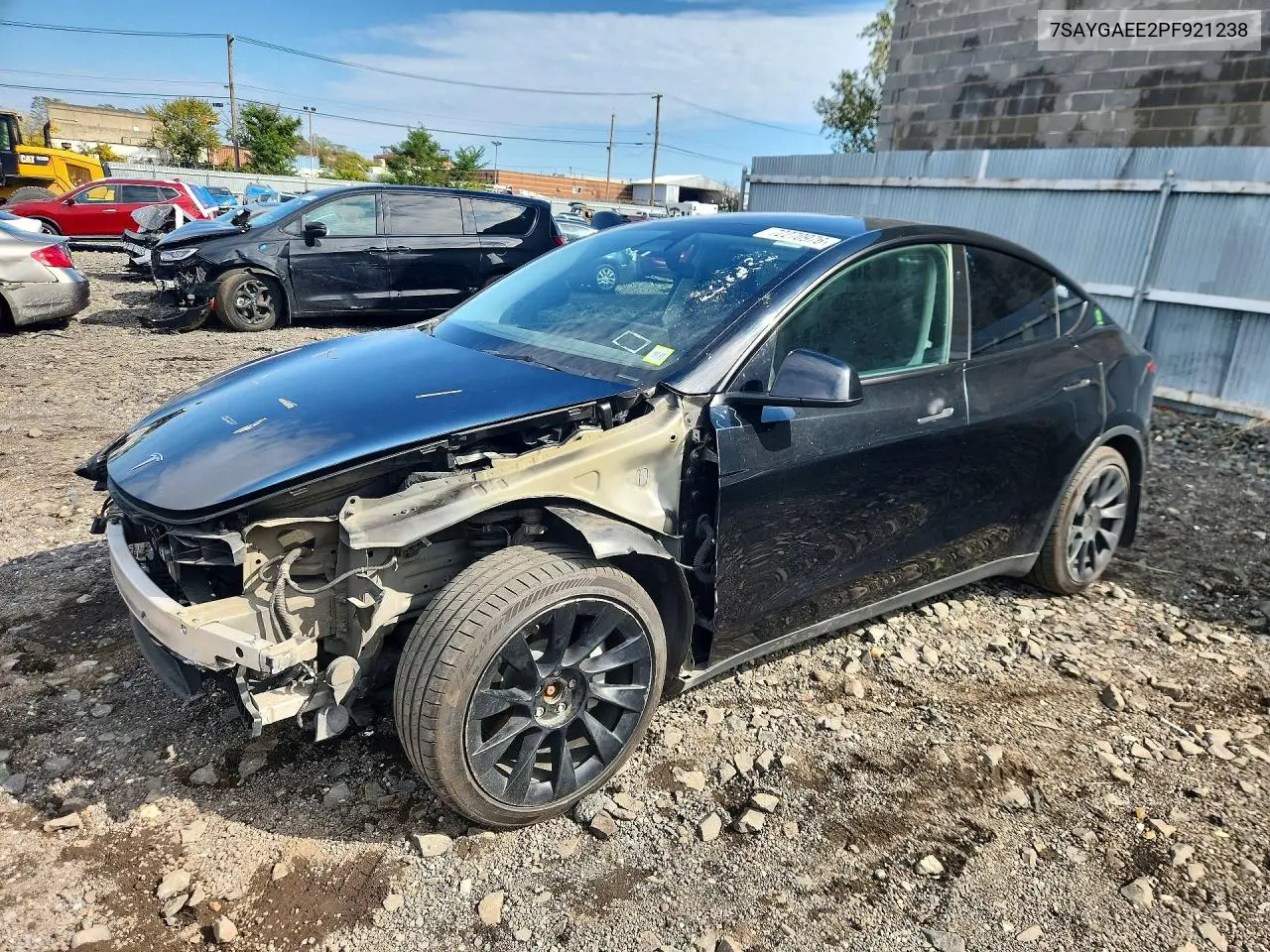 2023 Tesla Model Y VIN 7SAYGAEE2PF921238 фото 1