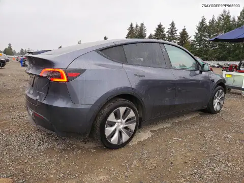 2023 Tesla Model Y VIN 7SAYGDEE9PF965903 фото 3