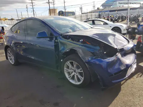 2023 Tesla Model Y VIN 7SAYGDEE0PA090305 фото 4