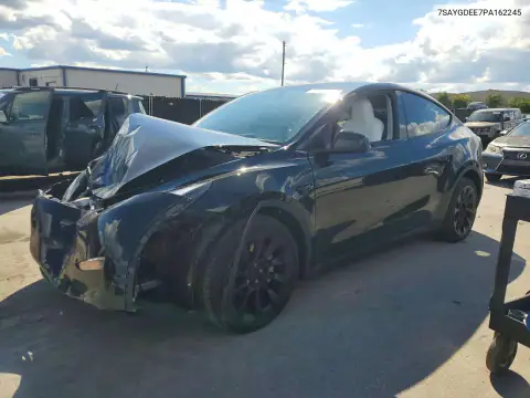 7SAYGDEE7PA162245 — 2023 Tesla Model Y, Передня частина, фото до ремонту
