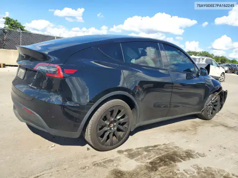 7SAYGDEE7PA162245 — 2023 Tesla Model Y, фото 3 з Copart, Передня частина