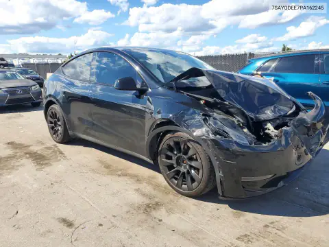 7SAYGDEE7PA162245 — 2023 Tesla Model Y, фото 4 з Copart, Передня частина