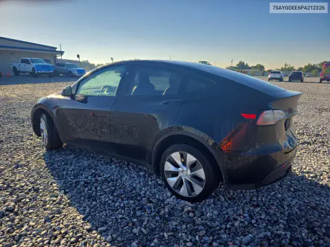 2023 Tesla Model Y VIN 7SAYGDEE6PA212326 фото 2