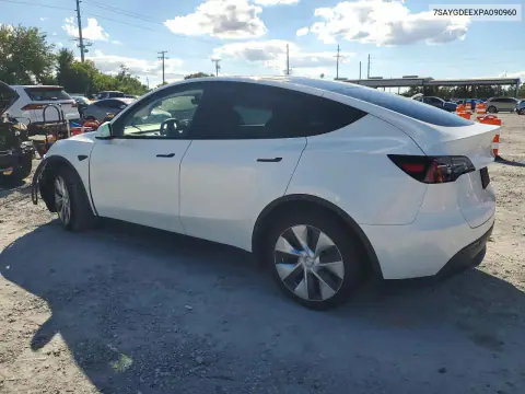 7SAYGDEEXPA090960 — 2023 Tesla Model Y, zdjęcie 2 z Copart, Przód