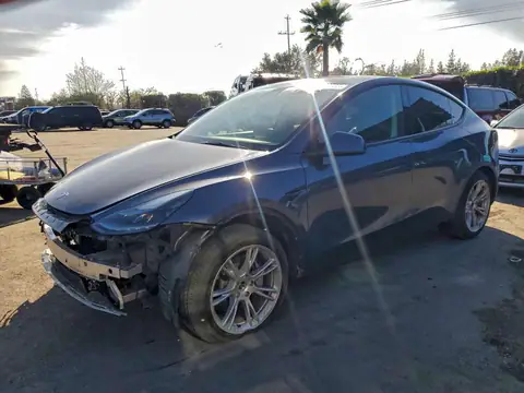 7SAYGDEE9PF922744 — 2023 Tesla Model Y, Передняя часть (Front End), фото до ремонта