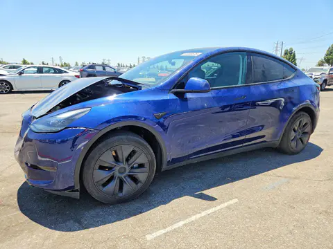 2024 Tesla Model Y VIN 7SAYGDED1RF160696 фото 1